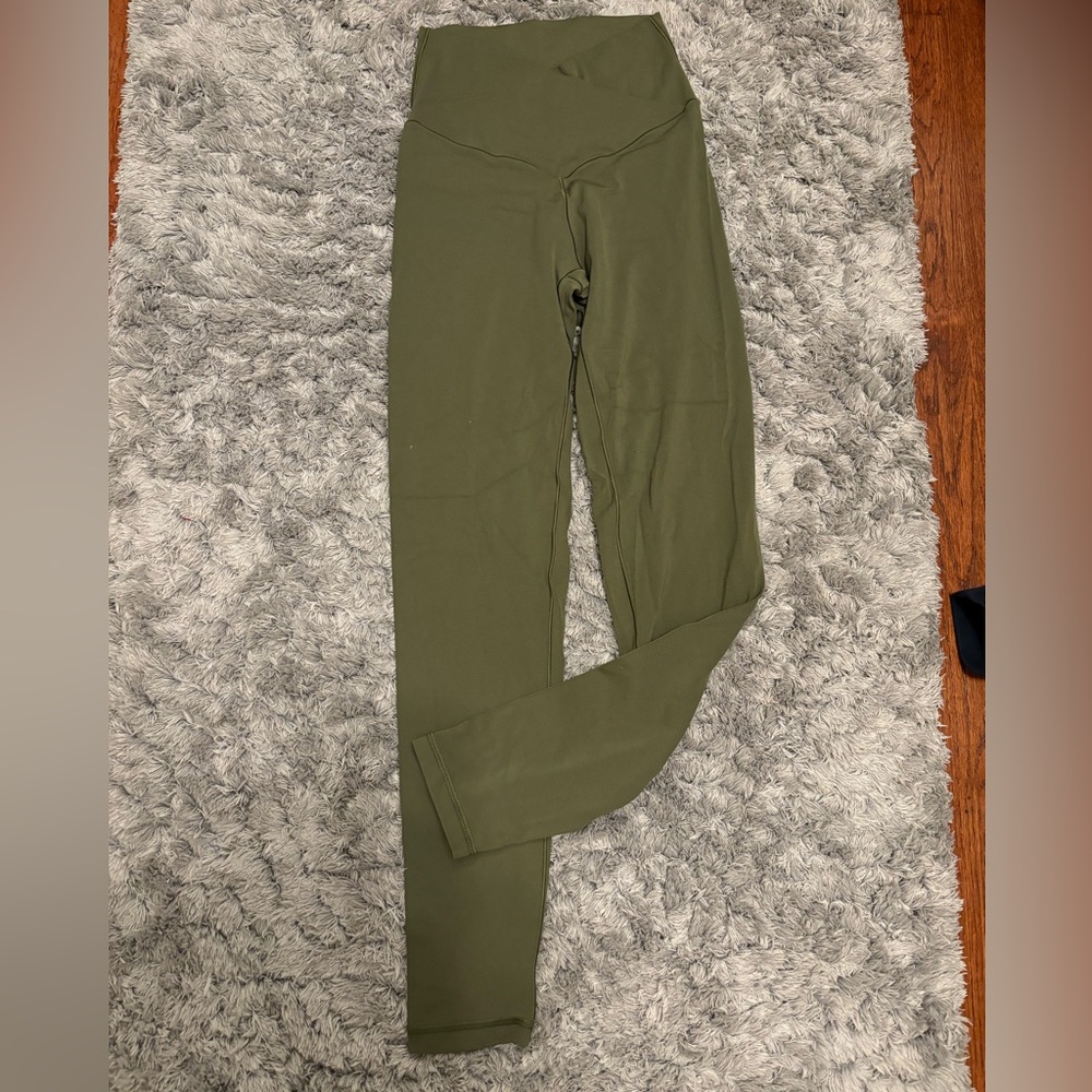 Aerie green leggings size small